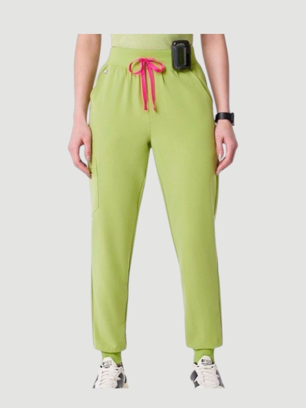 (FLAW) Figs Matcha High Waisted Zamora Jogger